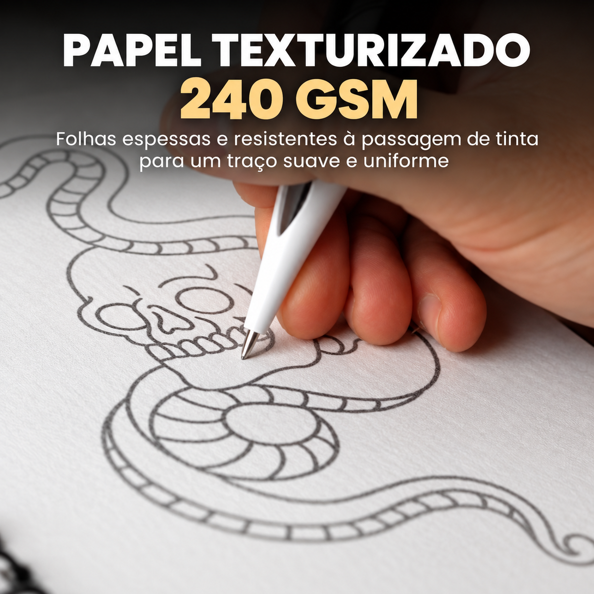 Livro de Colorir de Tatuagem Tradicional Americana