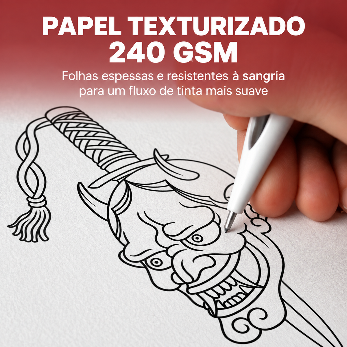 Kit de Tattoo Profissional - Livro + Caneta + Cartucho